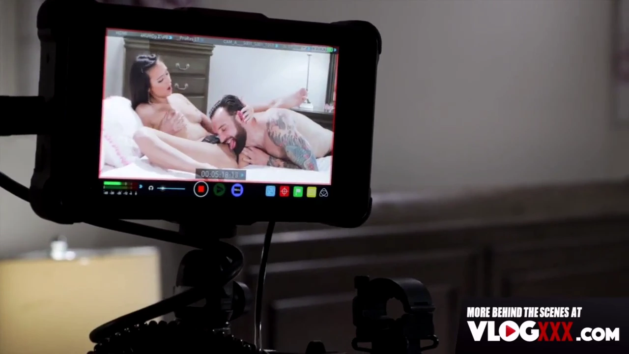 Behind the scenes of busty brunette Eliza Ibarra's love for huge dicks porn video